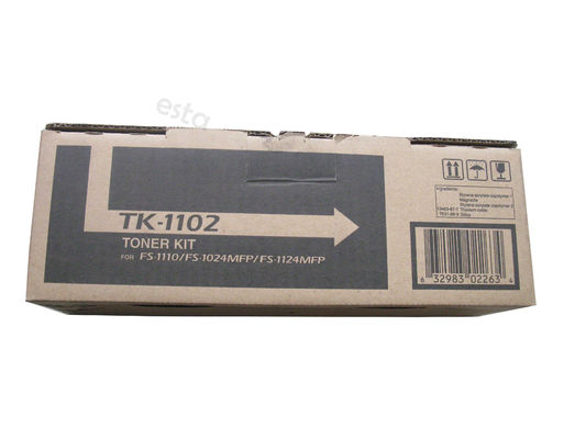 FS1124 Stampa multifunzione Kyocera Toner Cartridge TK-1102 Capacità 2100 pagine