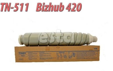 Toner 420/500 di TN511 Konica Minolta Bizhub Konica Minolta per le copiatrici