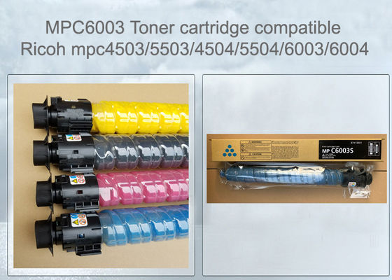 Cartuccia del toner della stampante del mp C6003 Cymk compatibile per Mpc4503 con il chip