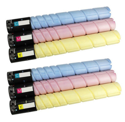 Ciano TN - 321 dalla serie completa del toner del laser di colore di Konica Minolta C224 CMYK
