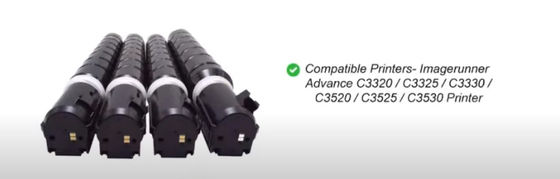 Canon imageRUNNER C3226 C3525I Compatibile CMYK Sostituire toner NPG-67 C-EXV49