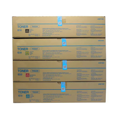 Konica Minolta TN622 Cartucce per toner a colori Set per uso in Bizhub PRESS C1085/1100/6085/6110