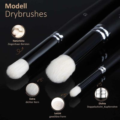 Set di pennelli di precisione per modellismo, dettagli e pittura per modelli in scala