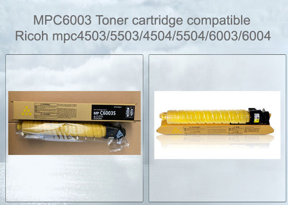 Toner per fotocopiatrici Mp C4503 per Aficio Mpc4503 Mpc5503 Mpc6003, resa pagine OEM