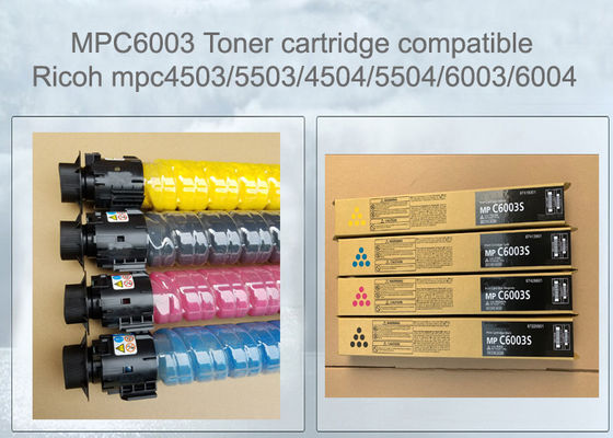Toner per fotocopiatrici Mp C4503 per Aficio Mpc4503 Mpc5503 Mpc6003, resa pagine OEM