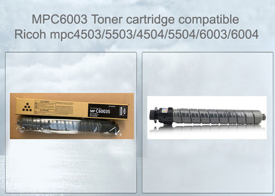 Toner per fotocopiatrici Mp C4503 per Aficio Mpc4503 Mpc5503 Mpc6003, resa pagine OEM