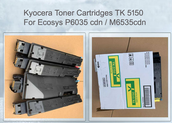 CARTUCCIA TONER KYOCERA TK-5150Y 1T02NSANL0 PER ECOSYS 6535, 4 PZ PER SET, 10.000 PAGINE