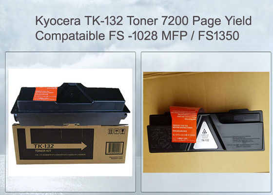 Cartuccia toner nero Premium Kyocera Tk-132 compatibile con stampanti Fs-1300/1350 Facile installazione