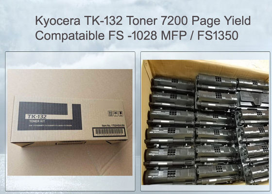Cartuccia toner nero Premium Kyocera Tk-132 compatibile con stampanti Fs-1300/1350 Facile installazione