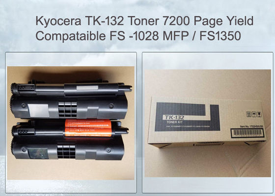 Cartuccia toner nero Premium Kyocera Tk-132 compatibile con stampanti Fs-1300/1350 Facile installazione
