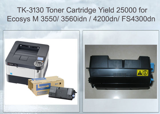 Toner Kyocera Ecosys FS4200 Laser Nero TK3130 Alto Rendimento 25000P