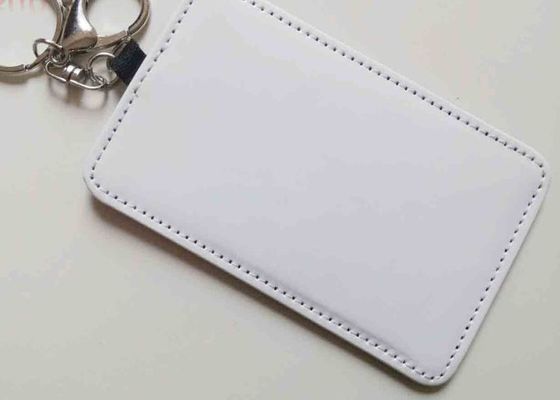 Portachiavi per auto in pelle sublimabile con porta carte