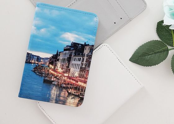 Sublimazione Blank Passport Holder Foto Passport Holder Stampabile