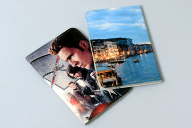 Sublimazione Blank Passport Holder Foto Passport Holder Stampabile