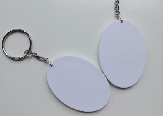 Sublimazione chiavi bianche in polimero angolo arrotondato per la stampa di