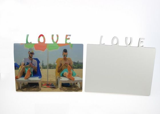 Sublimazione In bianco In legno fai da te Cornici di foto Amore Cornice MDF Foto Regalo Pittura