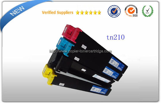 Black Cyan Magenta Giallo Color Laser Toner TN210 Per Konica Minolta Bizhub C250 C252